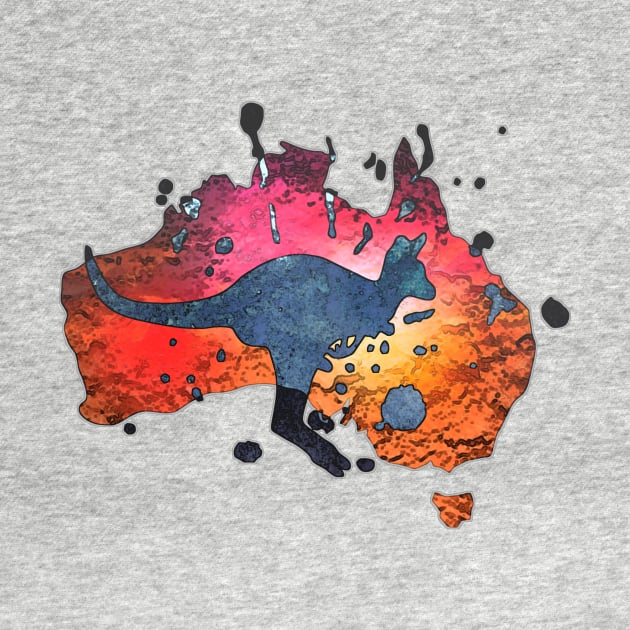 Kangoroo Australia Design by isnotvisual